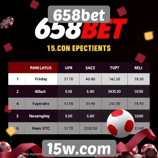 Comparação de bônus no 658bet e concorrentes