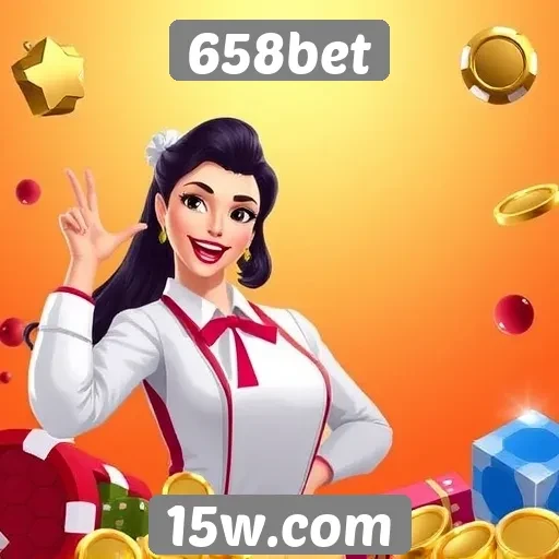 Visão geral das ofertas de jogos do site 658bet